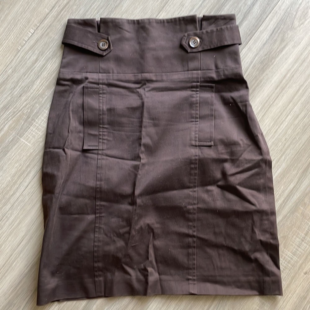Women’s BCBG High-waisted Brown Skirt Size 4